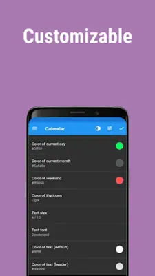 Agenda Widget android App screenshot 1